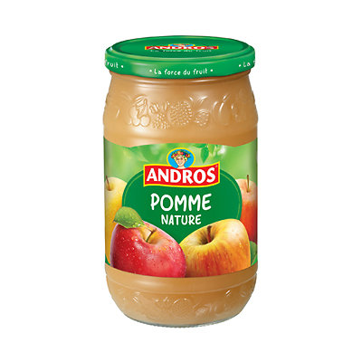 ANDROS - Compote Pomme Nature  - Disponible à partir du 25/08