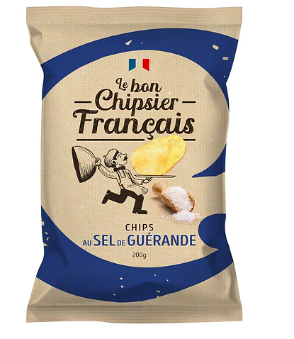 LE BON CHIPSIER - Chips Sel de Guerande Bretagne - Disponible à partir du 31/08