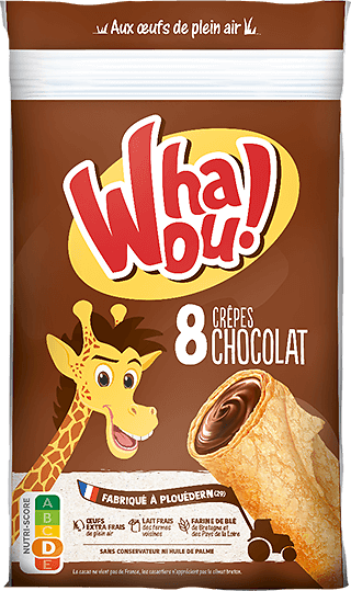 WHAOU - Crêpes Chocolat - Disponible à partir du 25/08