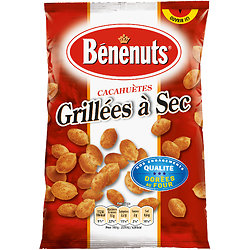 BÉNÉNUTS - Cacahuètes - Grillées à Sec
