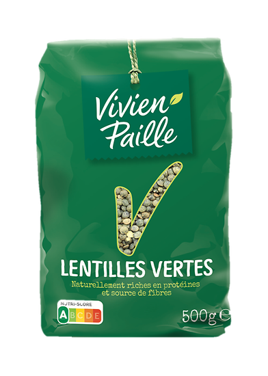 VIVIEN PAILLE - Lentilles Vertes