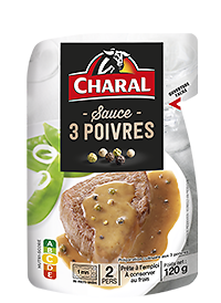 CHARAL - Sauce 3 Poivres