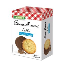 BONNE MAMAN - Sablés Chocolat au Lait