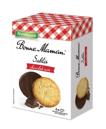 BONNE MAMAN - Sablés Chocolat Noir