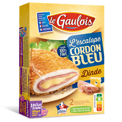 LE GAULOIS - Escalope Cordon Bleu - Dinde