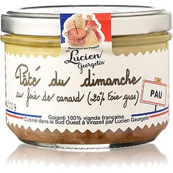 LUCIEN GEORGELIN - Pâté du Dimanche - Foie de Canard - 20% Foie Gras