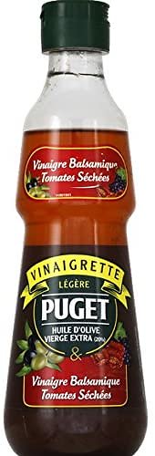 PUGET - Les Vinaigrettes - Vinaigre Balsamique / Tomates & Tomates Séchées - Huile d'Olive vierge extra 18%