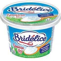 BRIDÉLICE - Crème Epaisse - 15% matières grasses