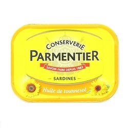 PARMENTIER - Sardines - Huile de Tournesol