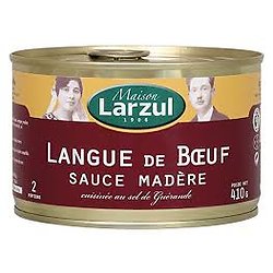 MAISON LARZUL - Langue de Boeuf - Sauce Madère