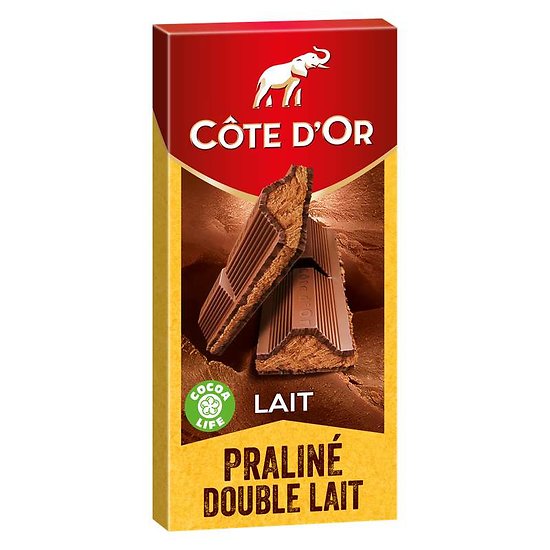 CÔTE D'OR - Praliné Double Lait- Disponible à partir du 31/08