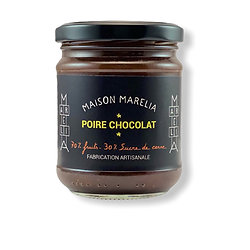 MAISON MARELIA - Confiture Poire au Chocolat