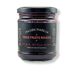 MAISON MARELIA - Confiture Trois Fruits Rouges