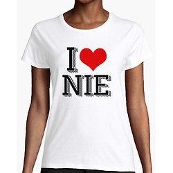 Tee-Shirt Femme - I LOVE NIE
