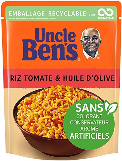 UNCLE BEN'S - Riz Tomate et Huile d'Olive