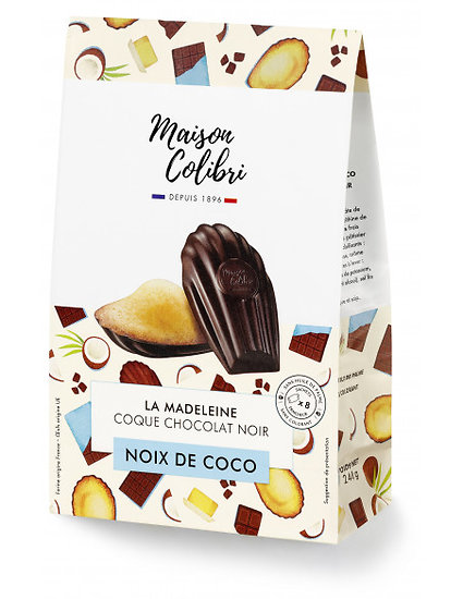 MAISON COLIBRI - La Madeleine Coque Chocolat Noir - Coco