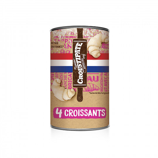 CROUSTIPATE - 4 Croissants