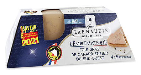 LARNAUDIE - Foie Gras de Canard Entier Mi-Cuit IGP Sud Ouest