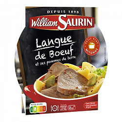 WILLIAM SAURIN - Langue de Boeuf - et ses Pommes de Terre