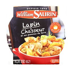 WILLIAM SAURIN - Lapin Chasseur - et ses Pommes de Terre