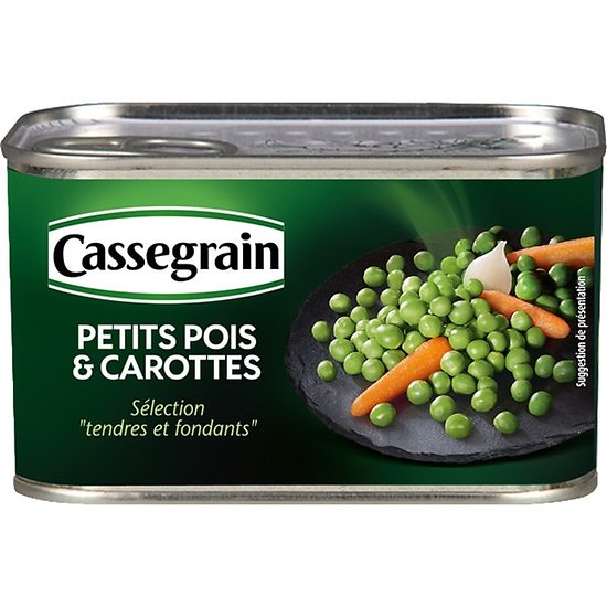 CASSEGRAIN - Petits Pois & Carottes - Disponible à partir du 25/08