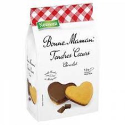 BONNE MAMAN - Tendres Coeurs - Chocolat