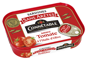 CONNÉTABLE - Sardines - Sauce Tomate - Huiles d'Olives