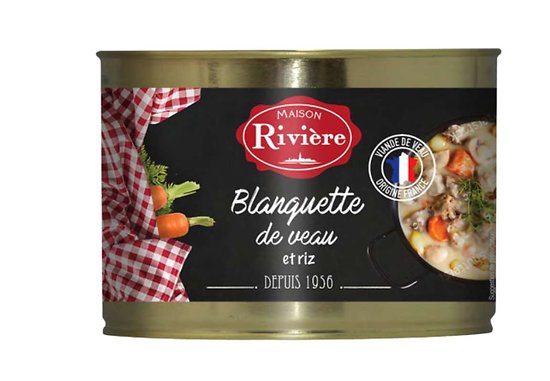 MAISON RIVIERE - Blanquette de Veau et Riz Complet