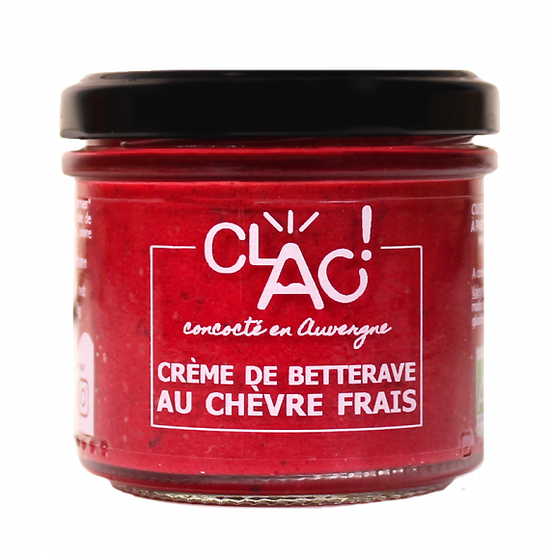 CLAC! - Crème de betterave au chèvre frais
