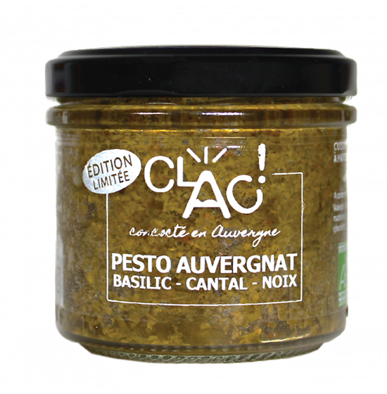 CLAC! - Pesto auvergnat basilic cantal noix