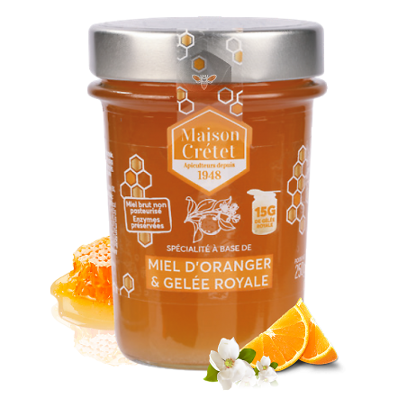 MAISON CRÉTET - Miel d'Oranger et Gelée Royale 