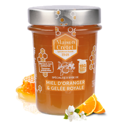 MAISON CRÉTET - Miel d'Oranger et Gelée Royale 