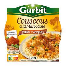 GARBIT - Couscous à la Marocaine - Poulet & Merguez