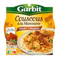 GARBIT - Couscous à la Marocaine - Poulet & Merguez