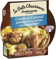 LA BELLE CHAURIENNE - Confit de Canard Pommes de Terre à la Sarladaise