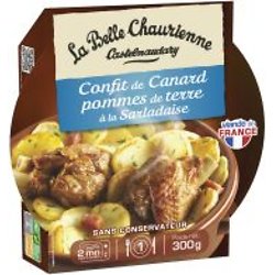 LA BELLE CHAURIENNE - Confit de Canard Pommes de Terre à la Sarladaise