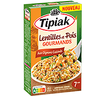 TIPIAK - Lentilles et Pois Gourmands