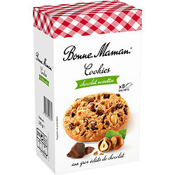 BONNE MAMAN - Le Cookie - Chocolat, Éclats de Noisettes