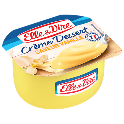 ELLE ET VIRE - Crème Dessert Vanille