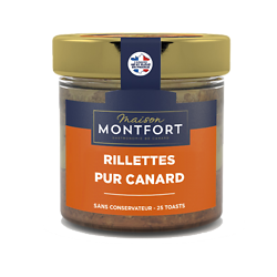 MONTFORT - Rillettes pur Canard