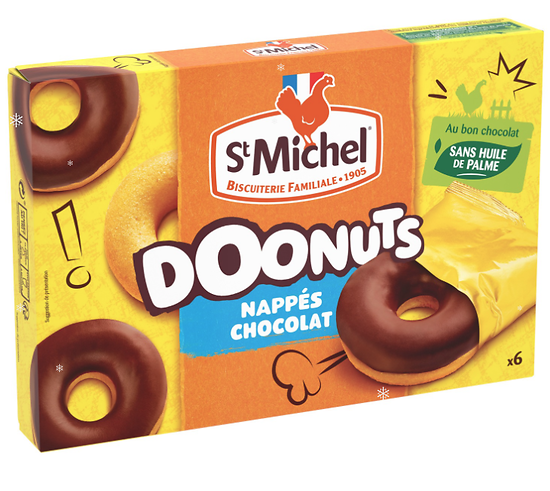 ST MICHEL - Doonuts Nappés Chocolat