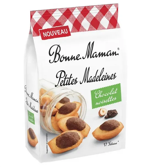 BONNE MAMAN - Petites Madeleines Chocolat Noisettes