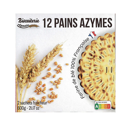 BISCUITERIE AGENAISE - 12 Pains Azymes