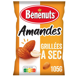 BÉNENUTS - Amandes Grillées à Sec