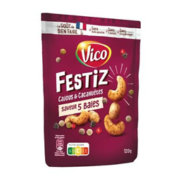 VICO - Festiz - Cajou & Cacahuètes - Saveur 5 Baies
