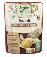 JARDIN BIO - Ravioli Epinard et Ricotta