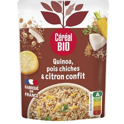 CÉRÉAL BIO - Quinoa, Pois Chiches & Citron Confit
