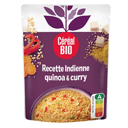 CÉRÉAL BIO - Recette Indienne - Quinoa & Curry