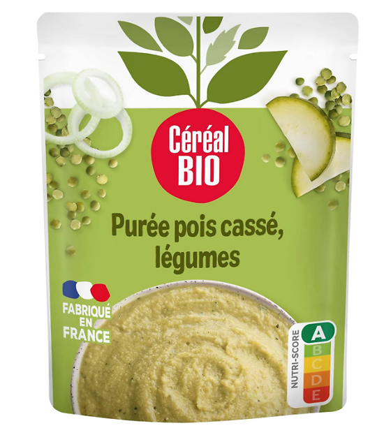 CÉRÉAL BIO - Purée Pois Cassés, Légumes