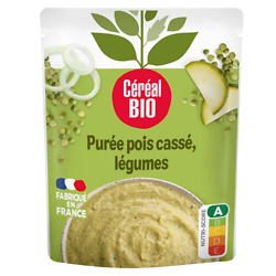 CÉRÉAL BIO - Purée Pois Cassés, Légumes